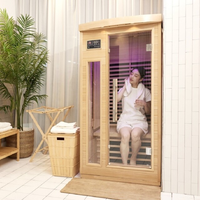 주식회사 쿠사,[쿠사우나] 건식사우나 1인용, 2인용, 쿠사우나 (배송비 설치비 포함)
